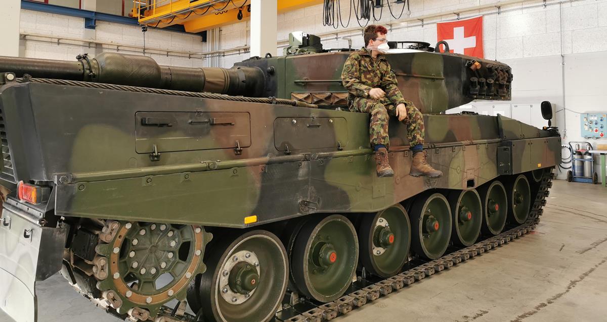 Танк Leopard 2 (Pz 87) Збройних сил Швейцарії. Фото з відкритих джерел