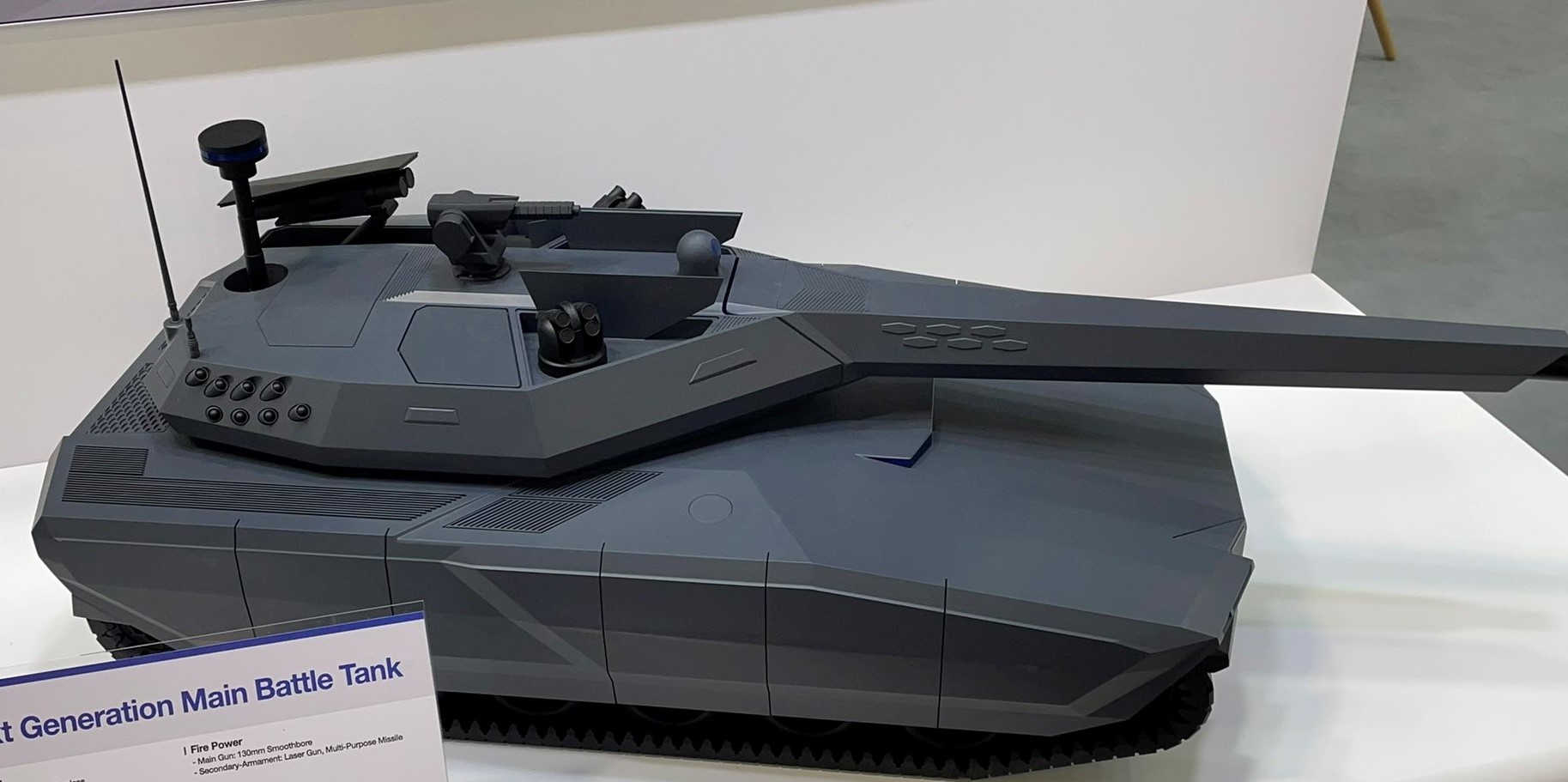 Hyundai Rotem unveiled a 'New Generation Main Battle Tank' concept -  Militarnyi
