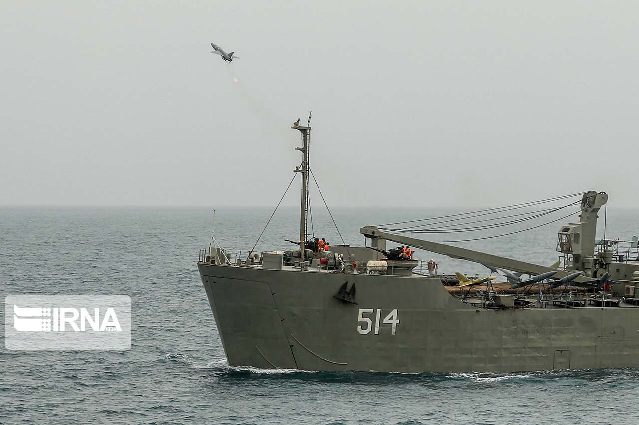 Флот Ірану запускає безпілотники. Липень 2022. Фото: ЗМІ Ірану
