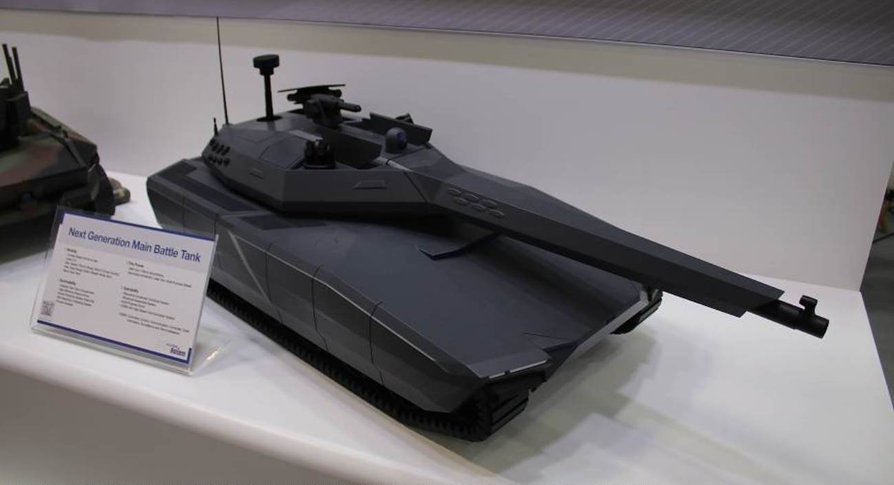 Концепт нового танка “Next Generation Main Battle Tank” від Hyundai Rotem. 2022 рік. Фото: armyrecognition.com