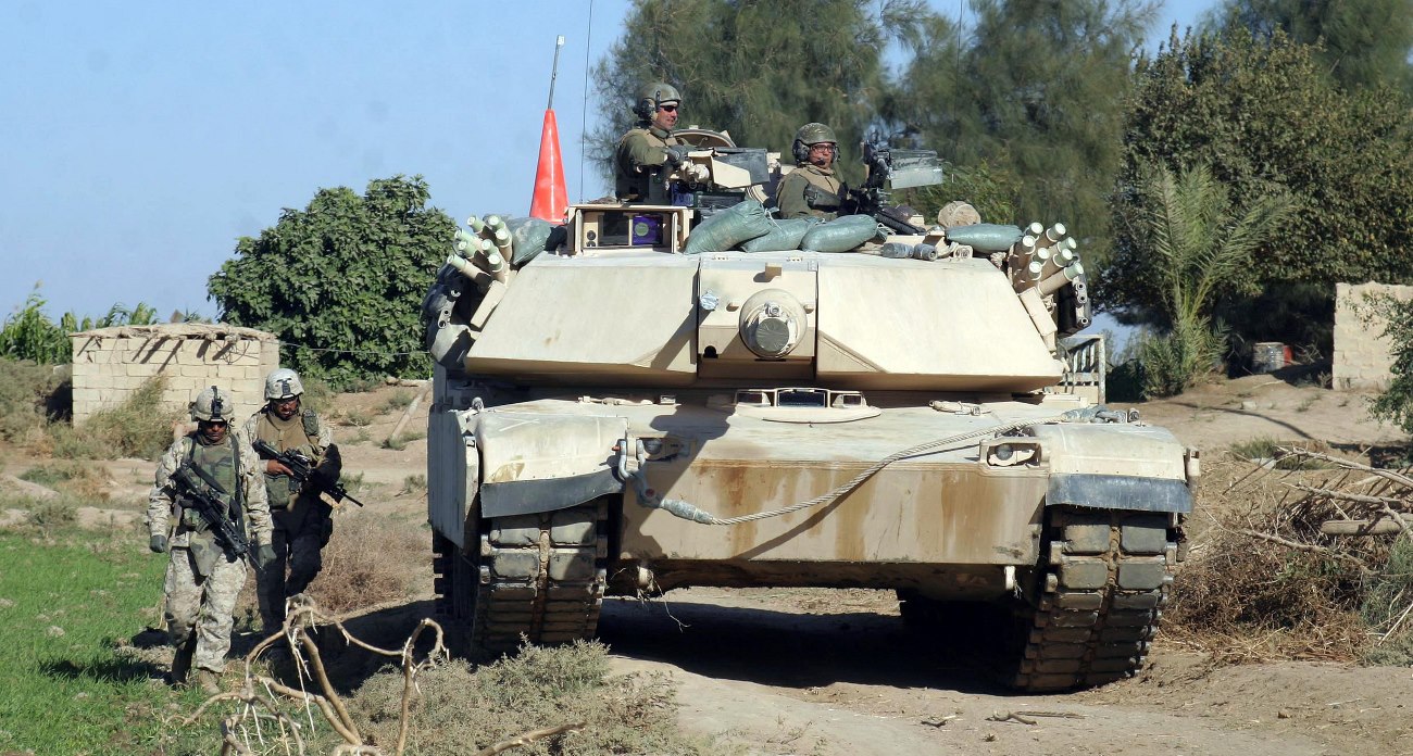 Танк M1A1 Abrams військових США в Іраку. 2005 рік. Фото з відкритих джерел