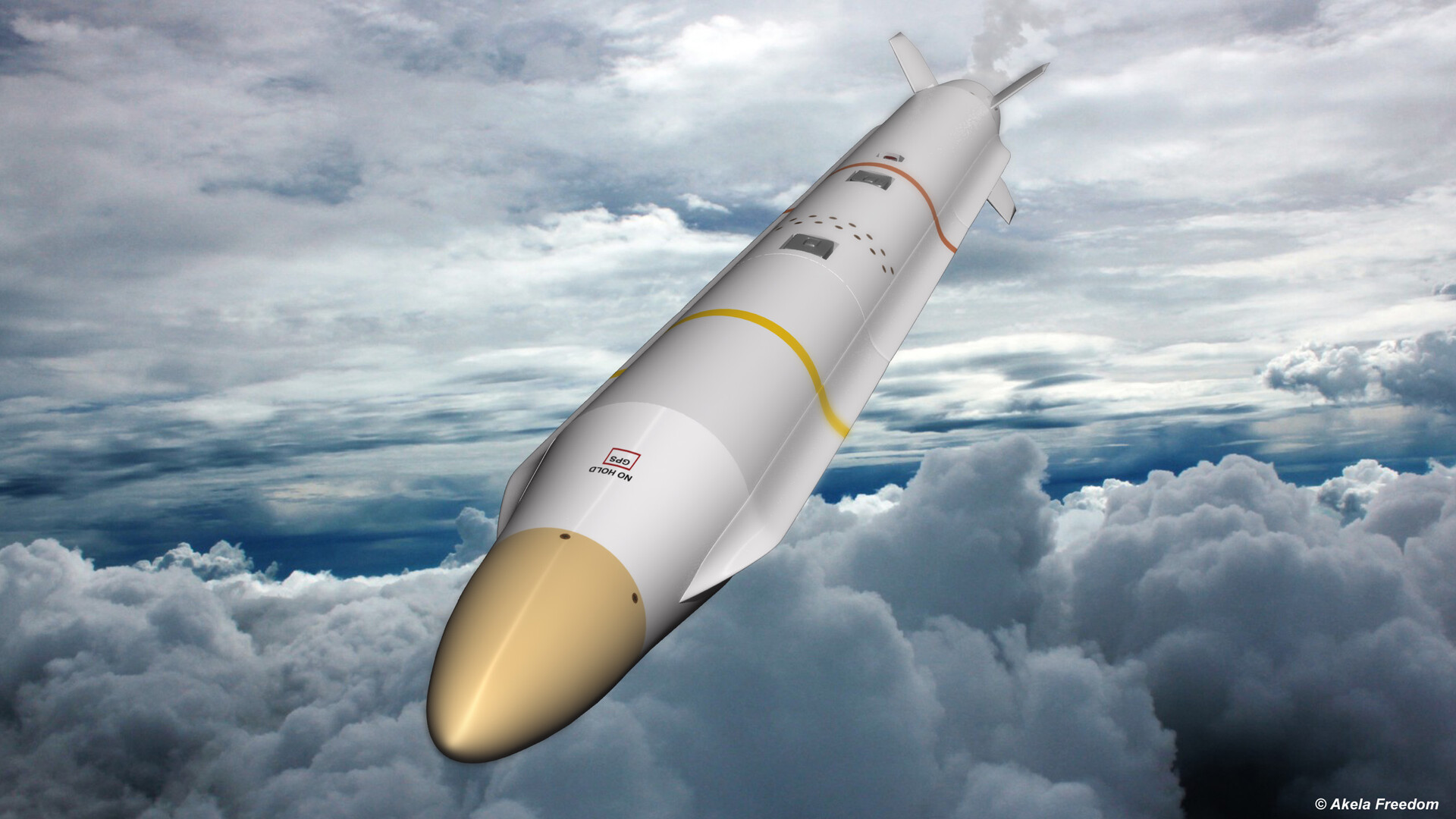 Ілюстрація: Протирадіолокаційна ракета AGM-88G (AARGM-ER)