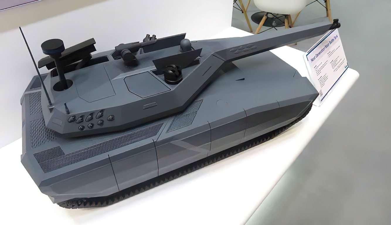 Концепт нового танка “Next Generation Main Battle Tank” від Hyundai Rotem. 2022 рік. Фото: defensa.com