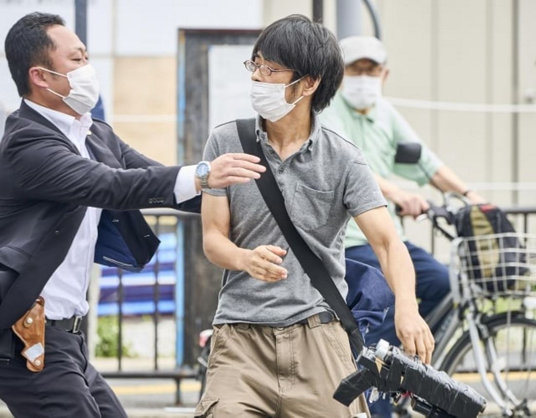 Тецуї Ямагамі - вбивця Сіндзо Абе. 08.07.2022. Японія. Фото: ЗМІ Японії