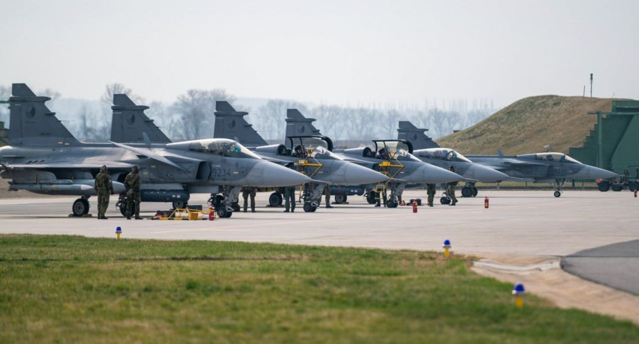 Czech Air Force to guard Baltic airspace until end of September - Militarnyi