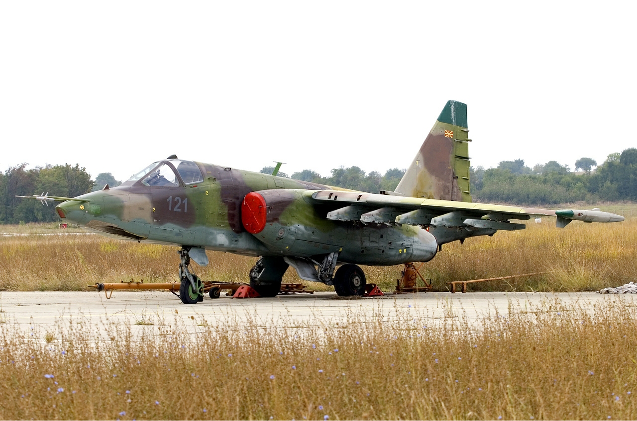 Су-25 Повітряних сил Македонії. Фото з відкритих джерел