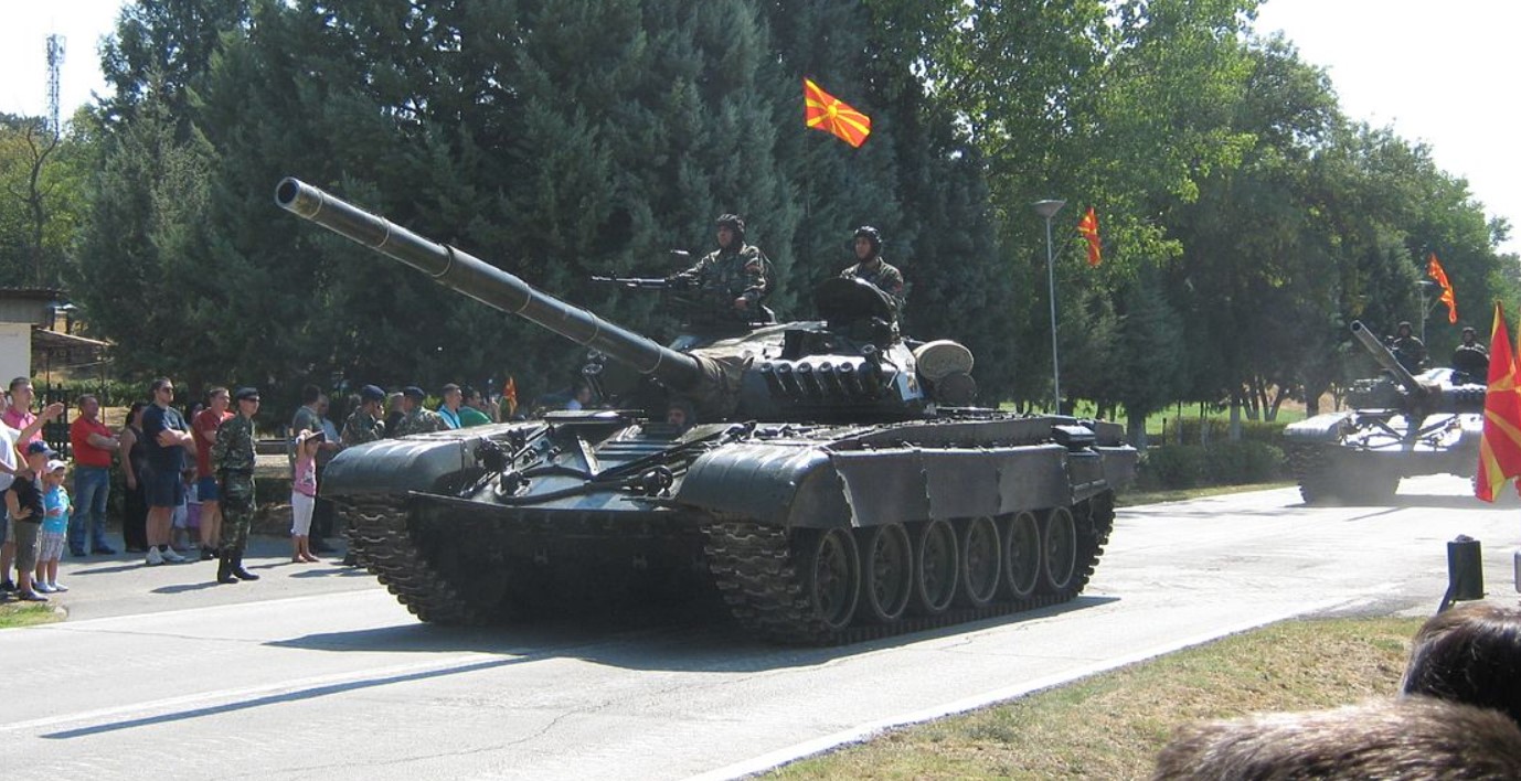Танки Т-72 Македонії. Фото з відкритих джерел