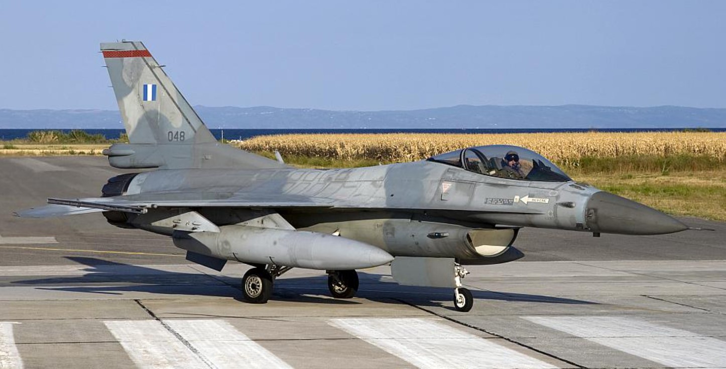 F-16C "Block 50" Повітряних сил Греції. 2007 рік. Фото: Chris Lofting