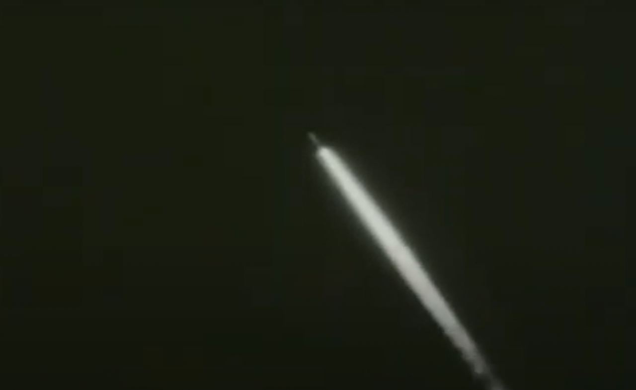 Випробування міжконтинентальної балістичної ракети Minuteman III, 16 серпня 2022 Кадр з відео