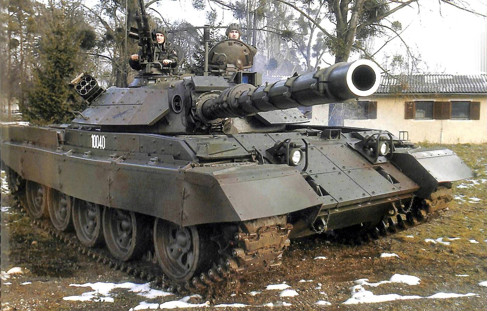 Танк M-55S військових Словенії. Фото з відкритих 
