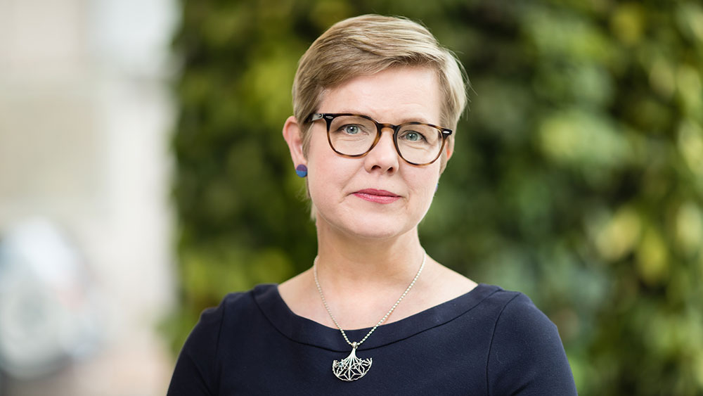 Кріста Мікконен, міністр внутрішніх справ Фінляндії