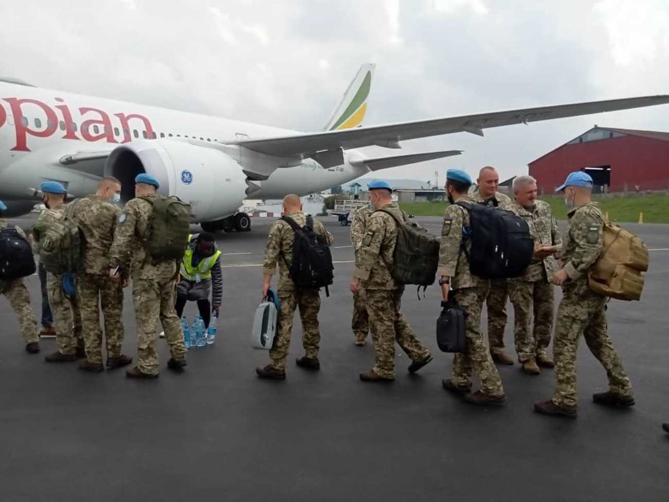 Українські миротворці залишають ДР Конго. Вересень 2022. Фото: MONUSCO FORCE COMMANDER