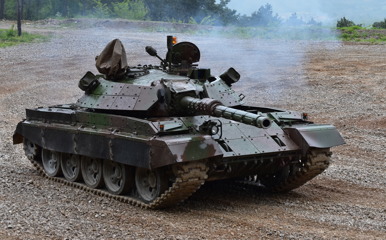 Танк M-55S військових Словенії. Фото з відкритих