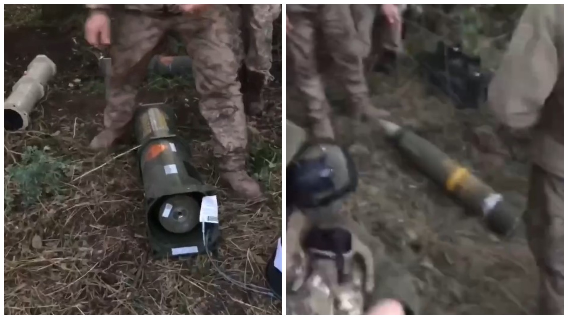 Снаряд "M982 Excalibur" військових України. Вересень 2022. Україна. Кадр з відео Андрія Цаплієнко