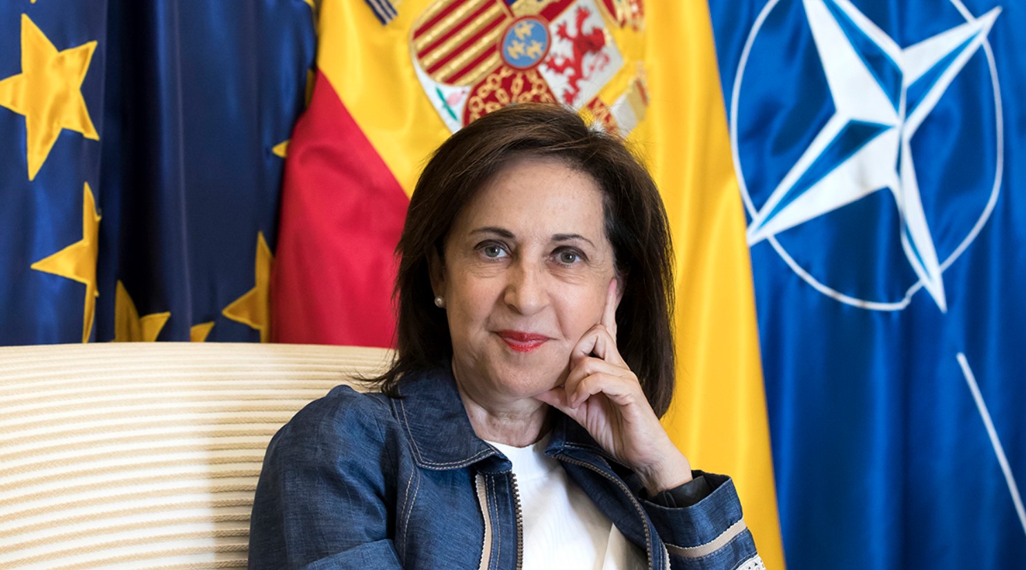 Міністр оборони Іспанії Маргарита Роблес. Фото: ЗМІ Іспанії