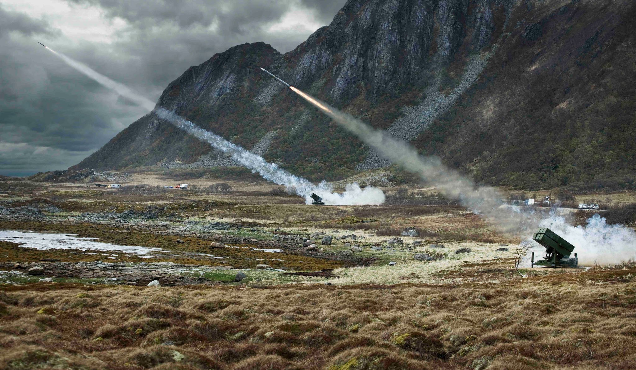 ЗРК NASAMS проводять пуски ракет. Ілюстративне фото з відкритих джерел