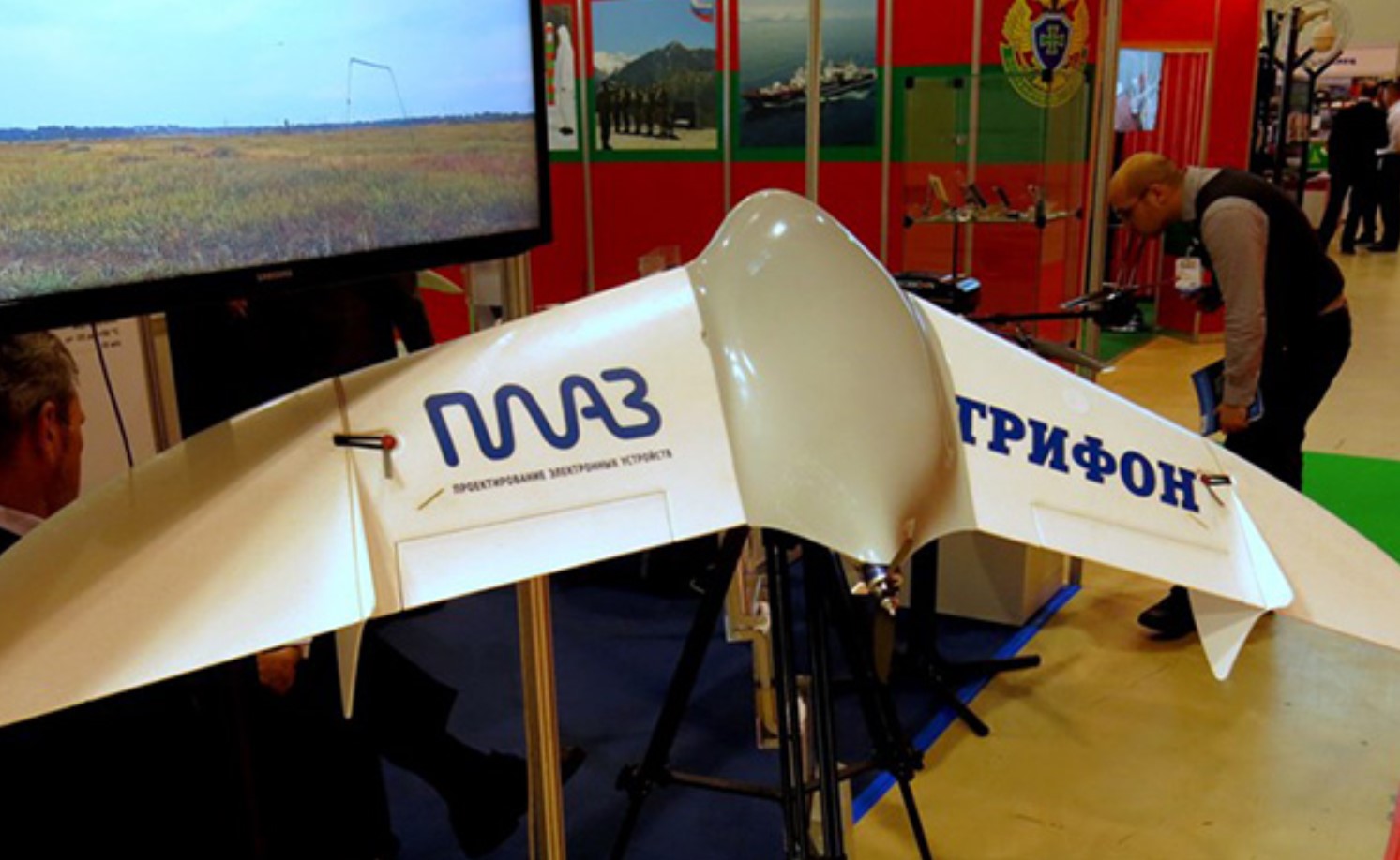 Російський безпілотник “Грифон 12”. 2015 рік. Фото: ЗМІ РФ