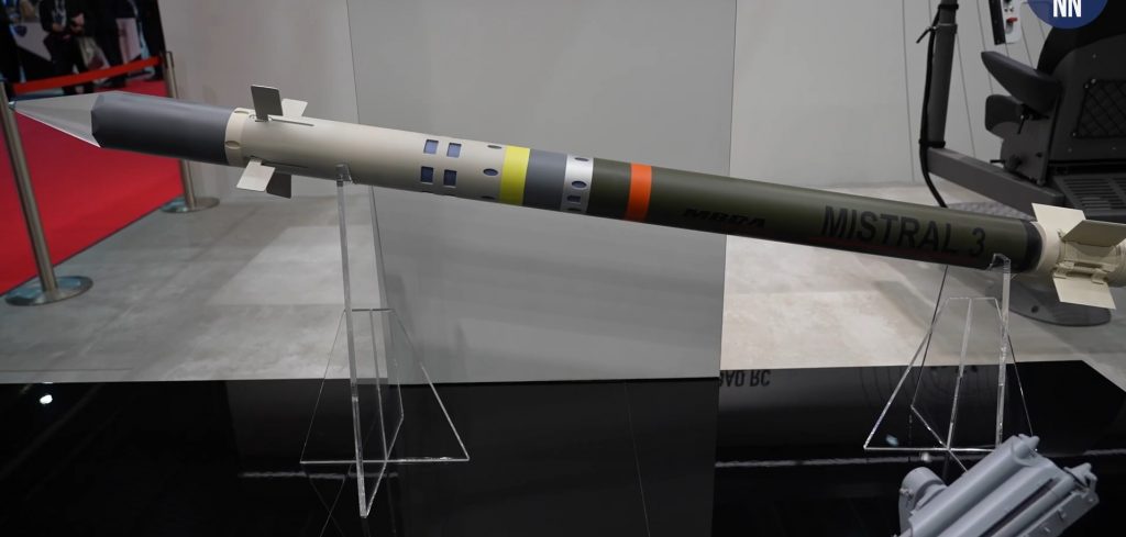 Ракета Mistral 3 від MBDA. Жовтень 2022. Франція. Фото: Naval News