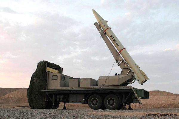 Тактичні іранські ракети Fateh-110 Фото з відкритих джерел 