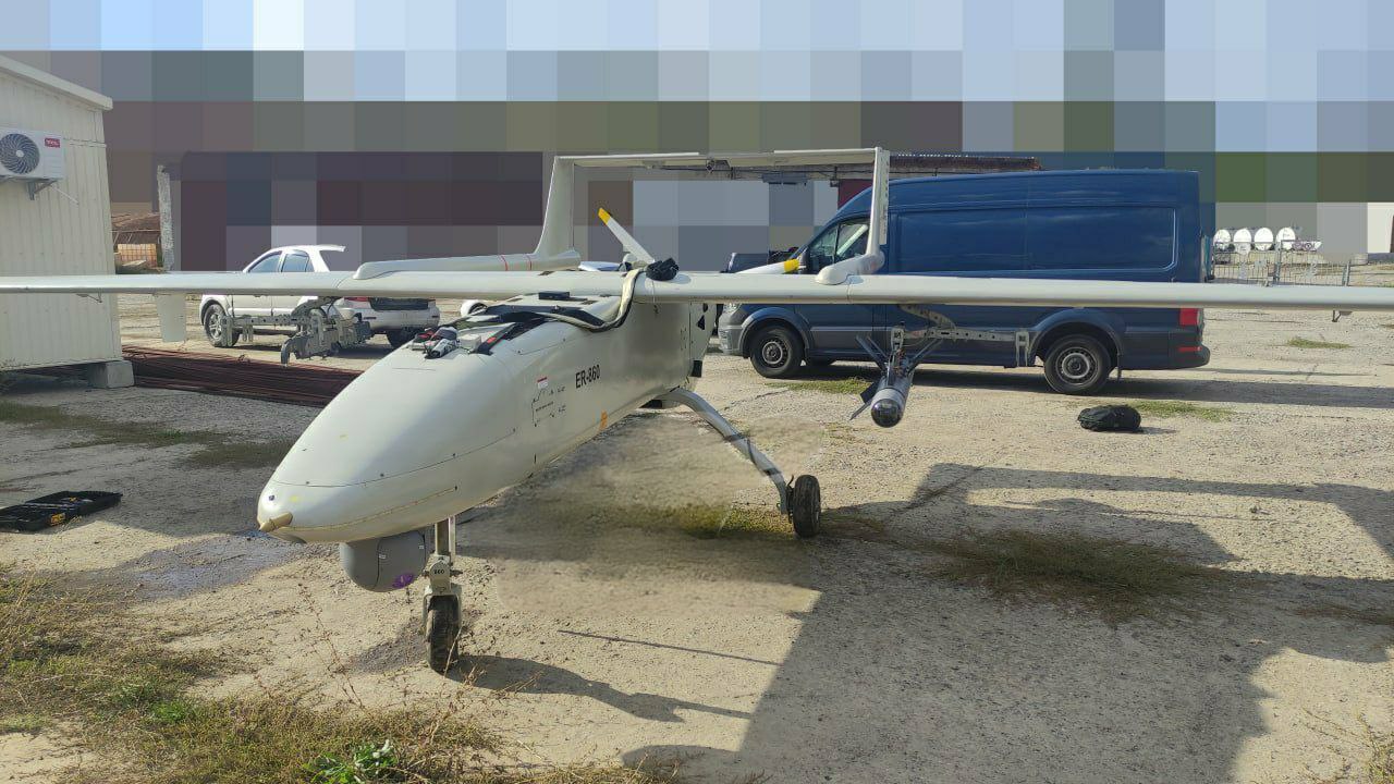 Ukrainian military showcased captured Iranian “Mohajer-6” UAV