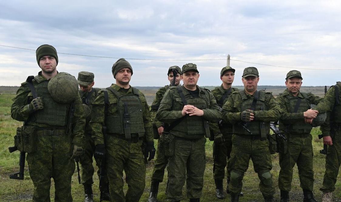 Russians are mobilized in Molkino, Krasnodar region. October 2022. Russia. Photo: RUSSIAN MEDIA