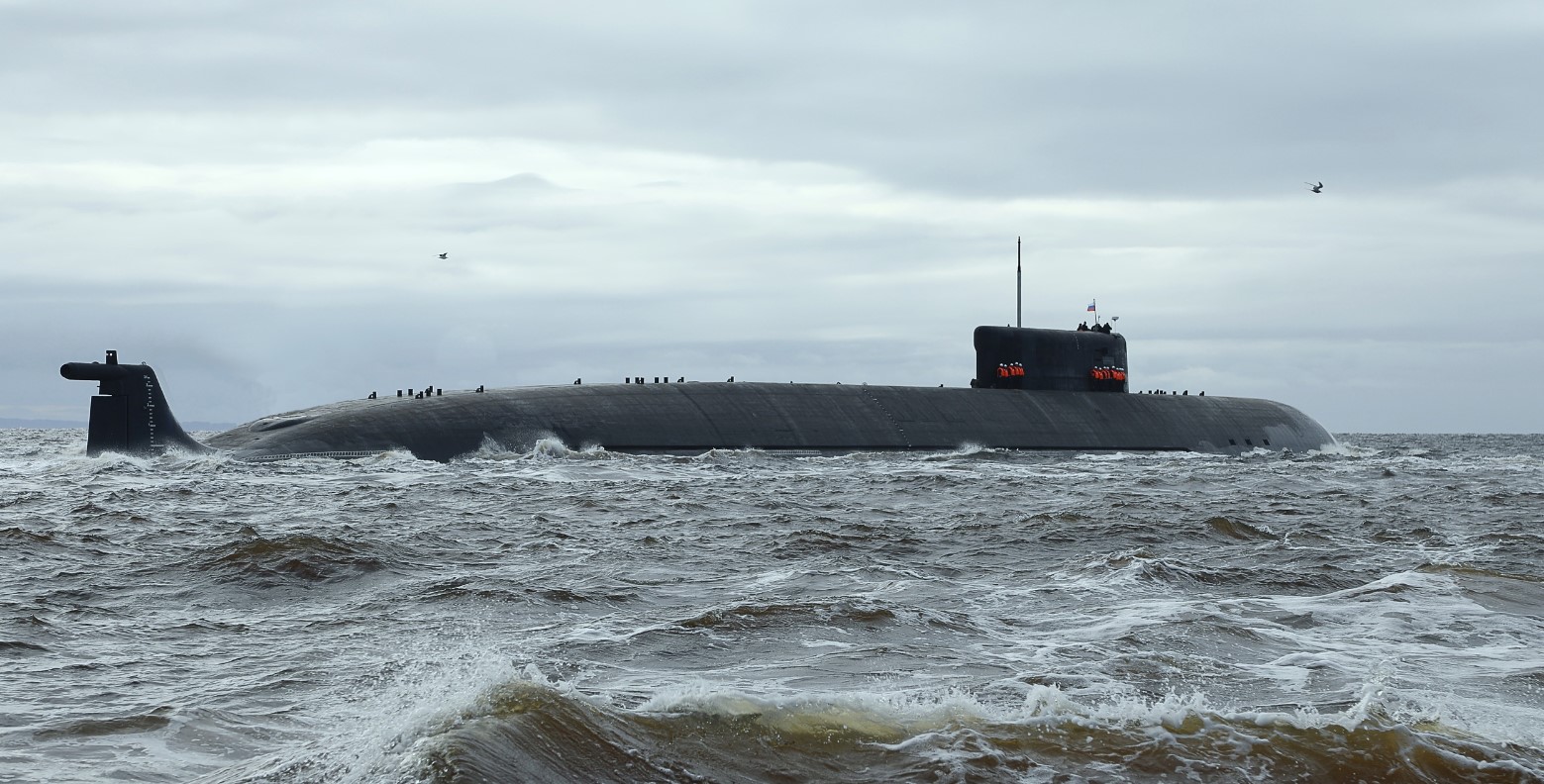 Атомний підводний човен спеціального призначення К-329 «Белгород» проєкту 09852 ВМФ РФ. 2021 рік. Фото: ЗМІ РФ