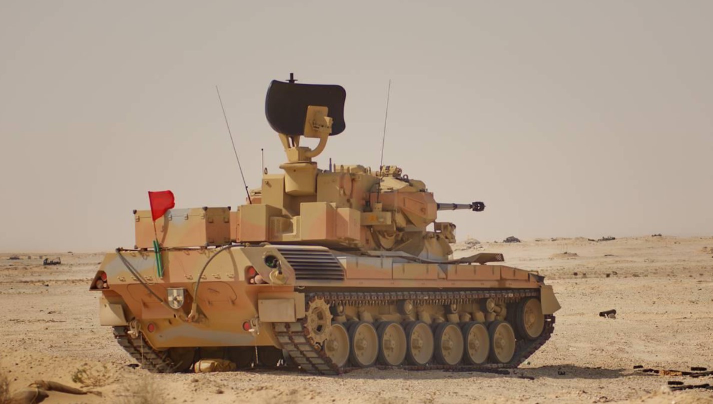 Зенітна самохідна установка Gepard у Катарі. 2020 рік. Фото: Der Gepardkommandant