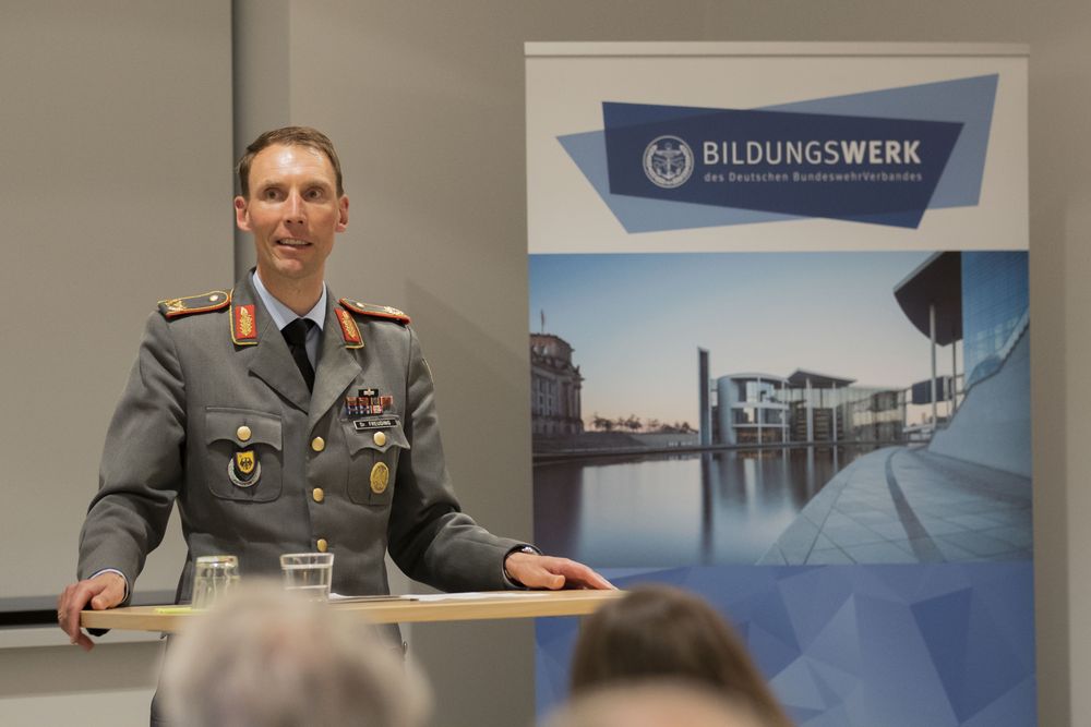 Christian Freiding, a német védelmi minisztérium ukrajnai különleges állományának vezetője Fotó: Bundeswehr