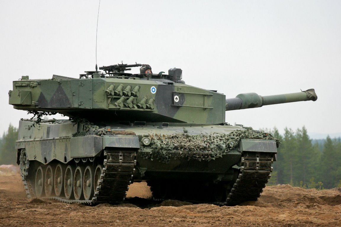 Танк Leopard 2A4 фінських військових. 2005 рік. Фінляндія. Фото: Broń Pancerna