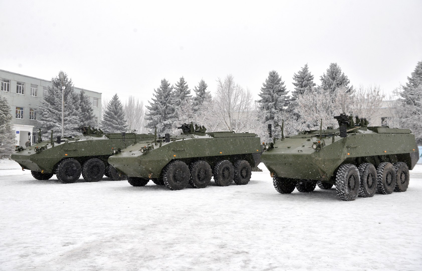 Бронетранспортери Piranha IIIH Збройних сил Молдови. Січень 2023. Молдова. Фото: Міноборони Молдови