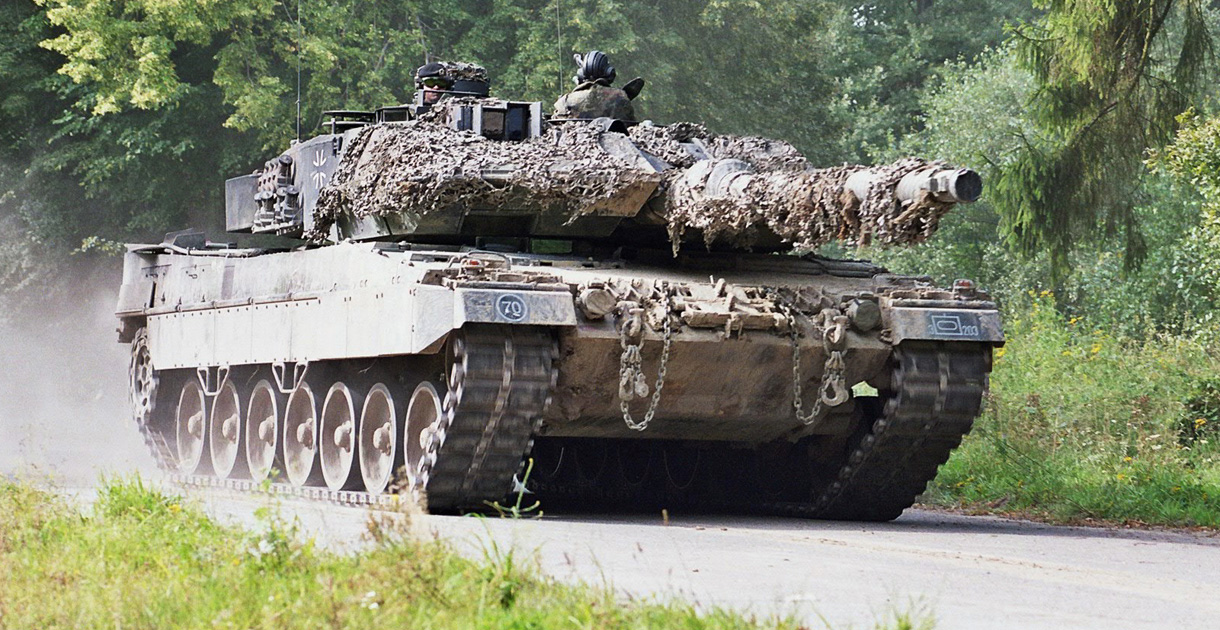 Leopard 2A6 Фото: Krauss-Maffei