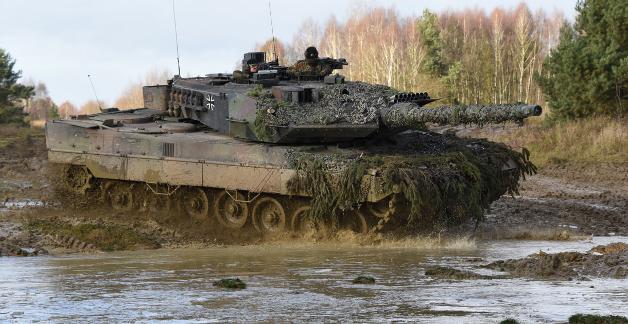 Leopard 2A6 Фото: Krauss-Maffei