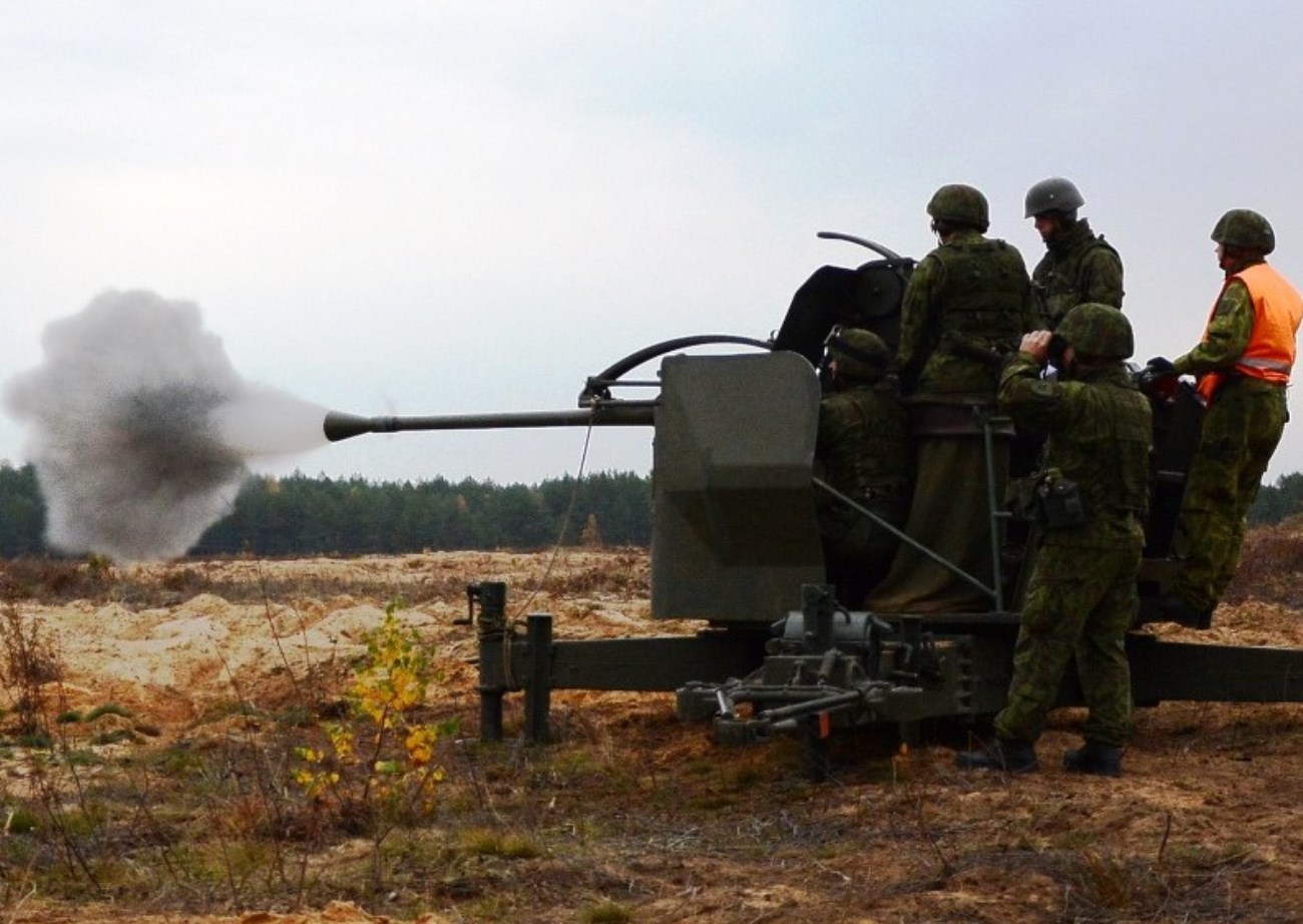 Зенітна установка L70 литовських військових. 2015 рік. Фото: Міноборони Литви