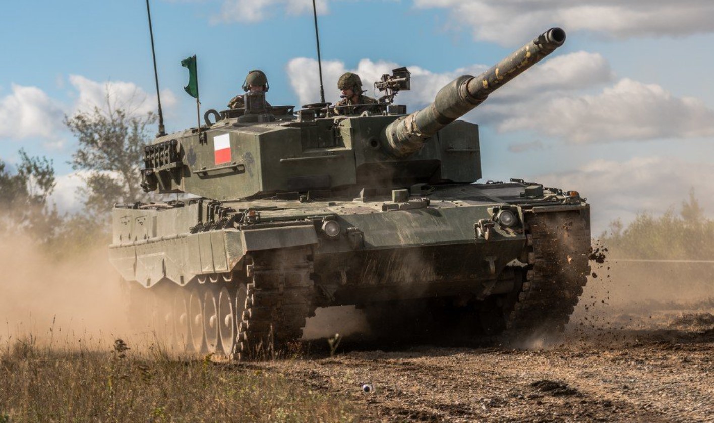 Танк Leopard 2 польських військових. Фото з відкритих джерел