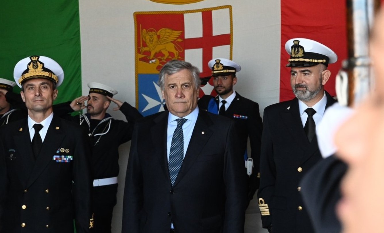 Antonio Tajani olasz külügyminiszter.  Fotó a közösségi hálózatokról
