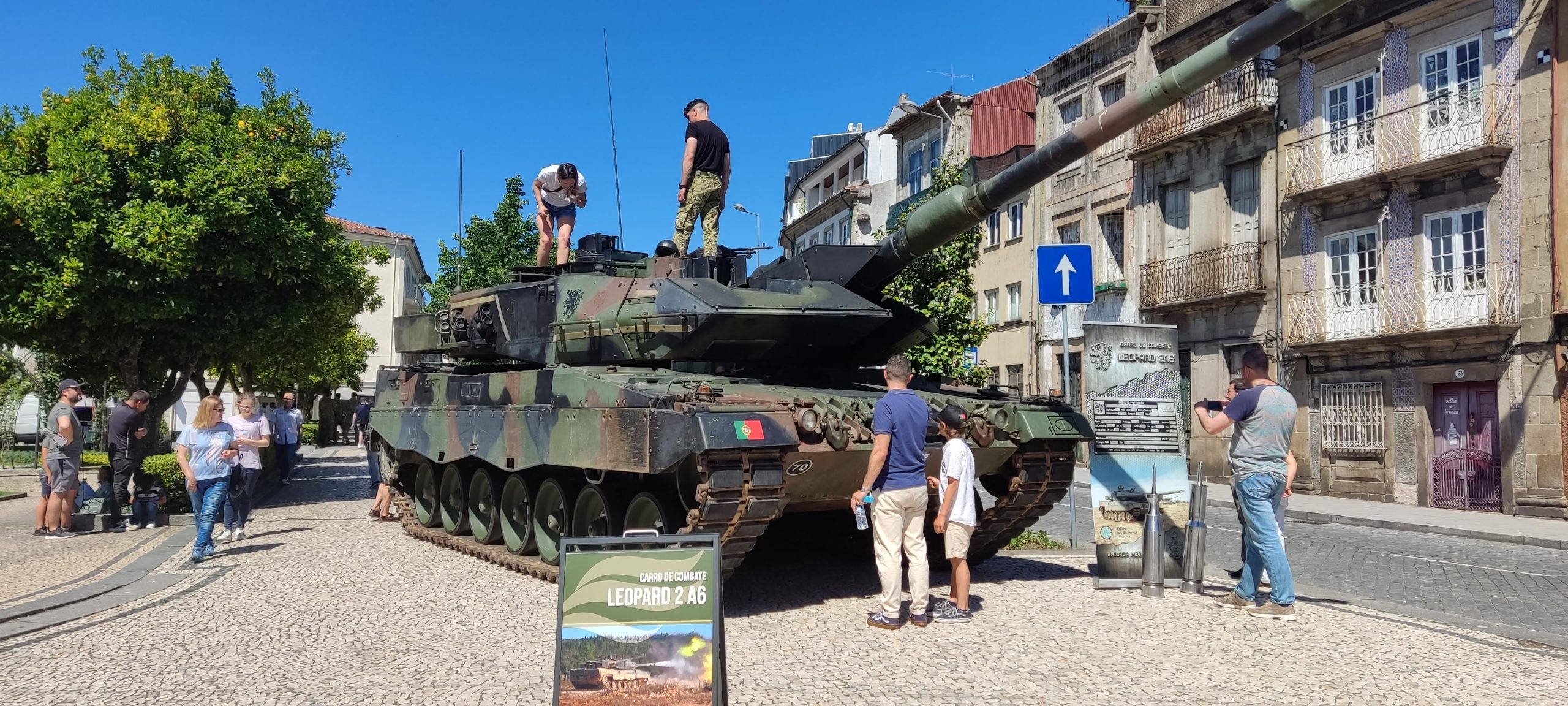 Танк Leopard 2A6 військових Португалії Фото з відкритих джерел