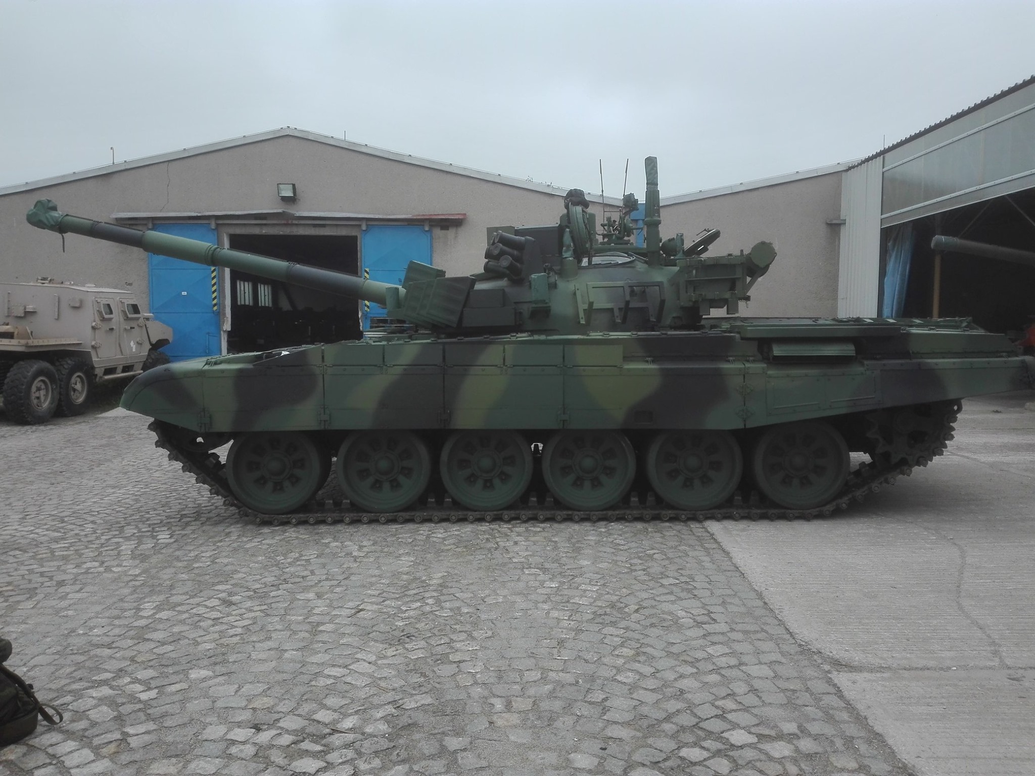 Танк T-72M4 CZ ЗС Чехії після ремонту на підприємстві VOP CZ, червень 2020, Фото: VOP CZ
