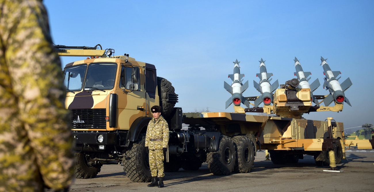 Мобільний зенітно-ракетний комплекс С-125-2БМ «Печора-2БМ» військових Киргизстану. Лютий 2023. Киргизстан. Фото: Міноборони Киргизстану