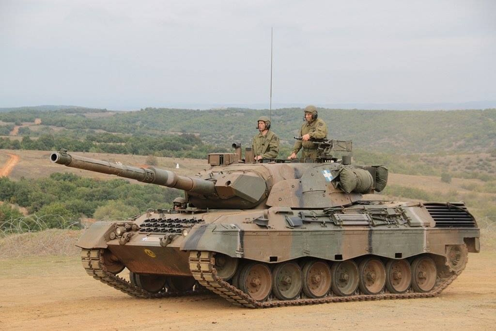 ОБТ Leopard 1A5 GR Збройних Сил Греції. Фото ілюстративне