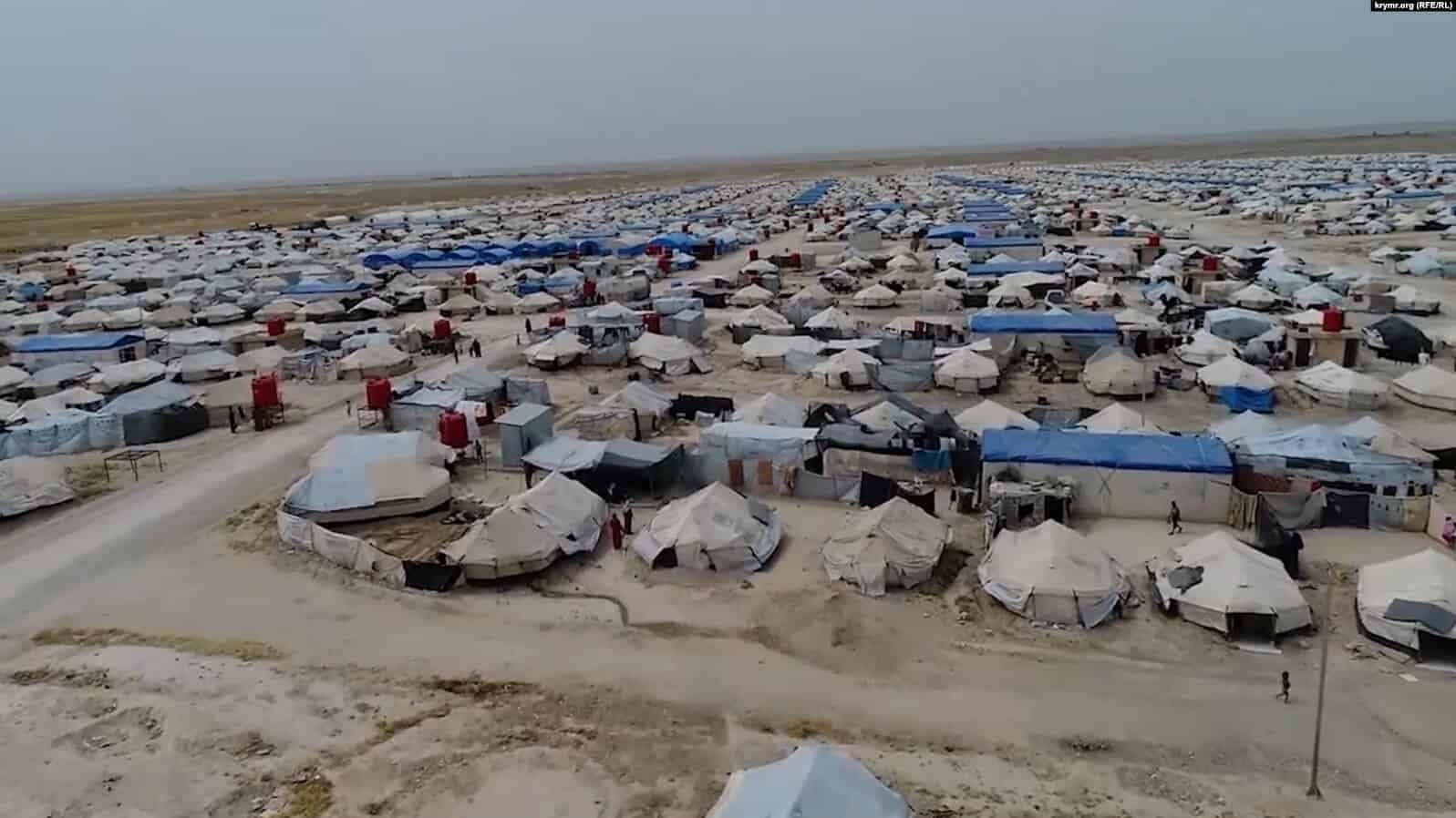 Табір «Аль-Хол», північ Сирії. 2021 рік. Фото з відкритих джерел