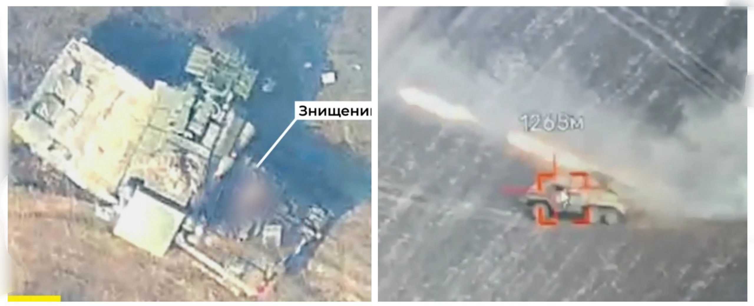 Ukrainian RAM II kamikaze drone hit Tor-М2 SAM and Grad MLRS - Militarnyi