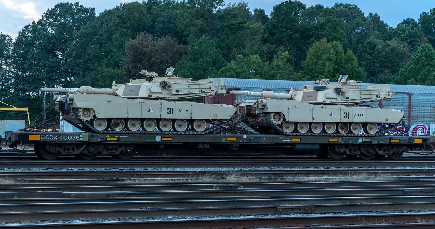 Танки M1 Abrams армії США. 2020 рік. Фото: RCBphotography