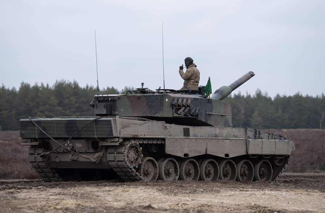 Підготовка українських танків на Leopard 2 в рамках операції UNIFIER. Березень 2023. Польща. Фото: Український Генштаб