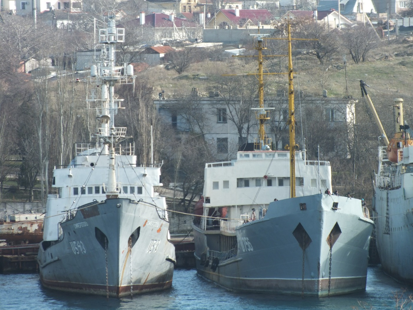 U543 "Сімферополь" та U756 "Судак" в Севастополі. 2013 рік