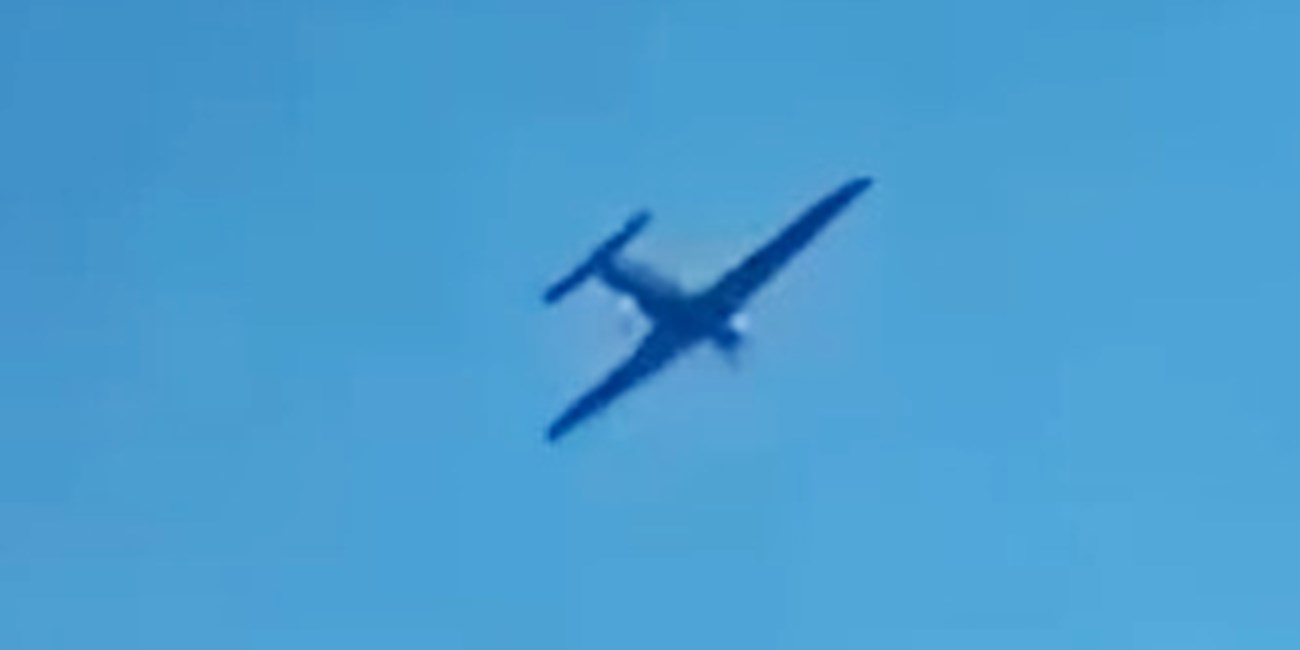 Безпілотник дальньої дії, ймовірно "Бобер", над Москвою. 30.05.2023. Росія. Кадр з відео соцмереж