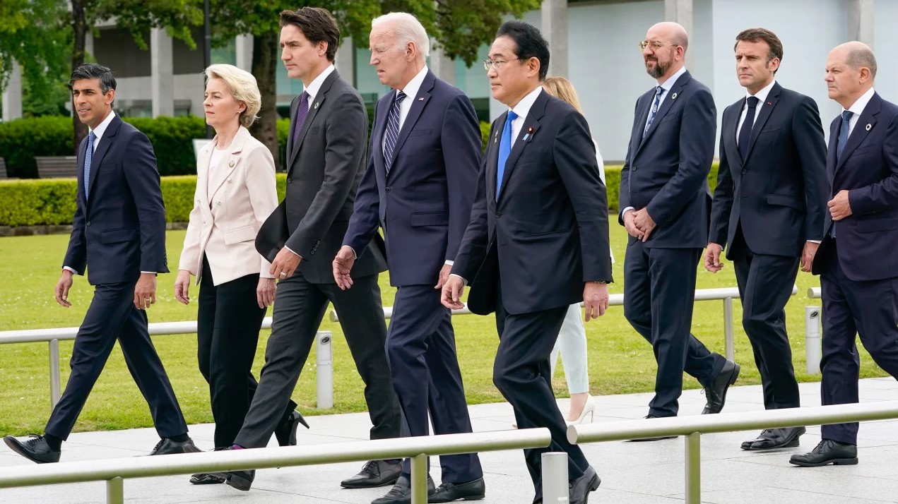Зустріч G7. Фото: CNN