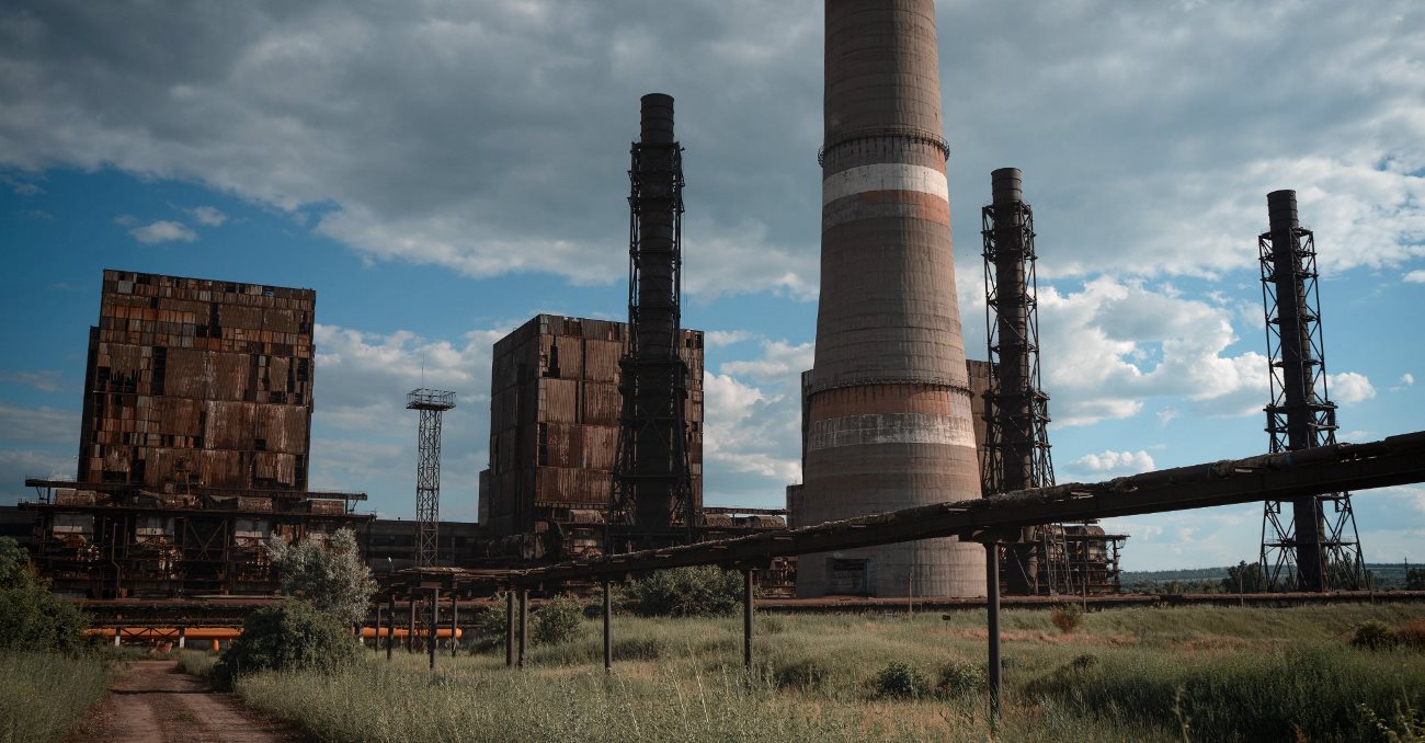 Вуглегірська теплова електростанція. Червень 2022. Україна. Фото: 47-й окремий штурмовий батальйон