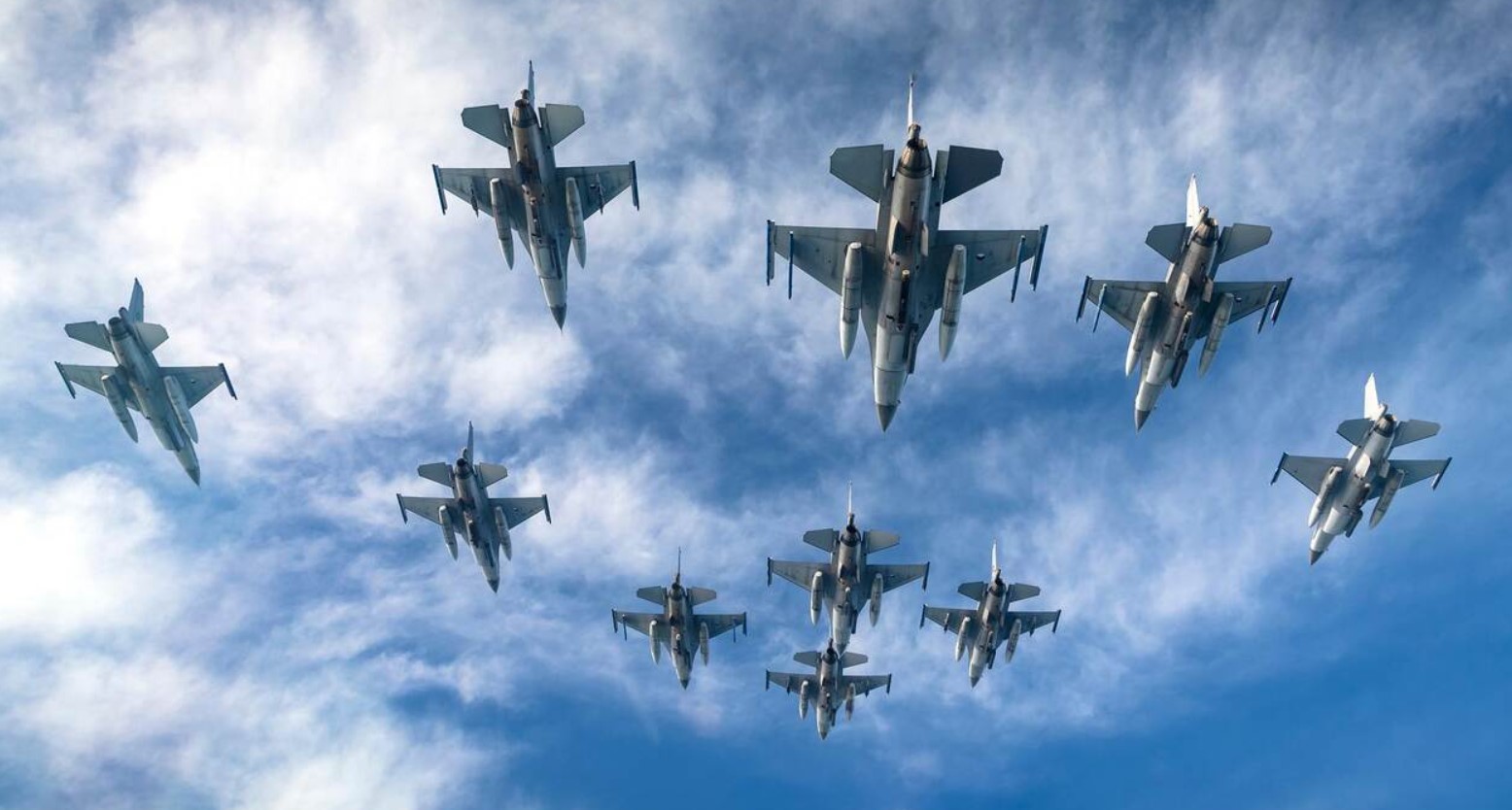 Винищувачі F-16. Фото: Міноборони Нідерландів