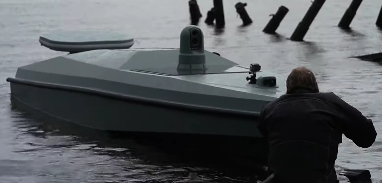 Ukrainian military demonstrated the domestic-made naval kamikaze drone -  Militarnyi