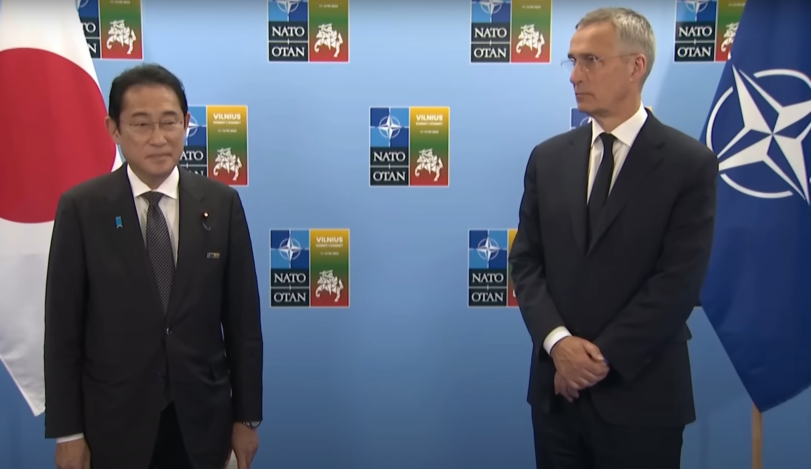 Кішіда Фуміо на саміті НАТО. Липень 2023. Кадр з відео НАТО